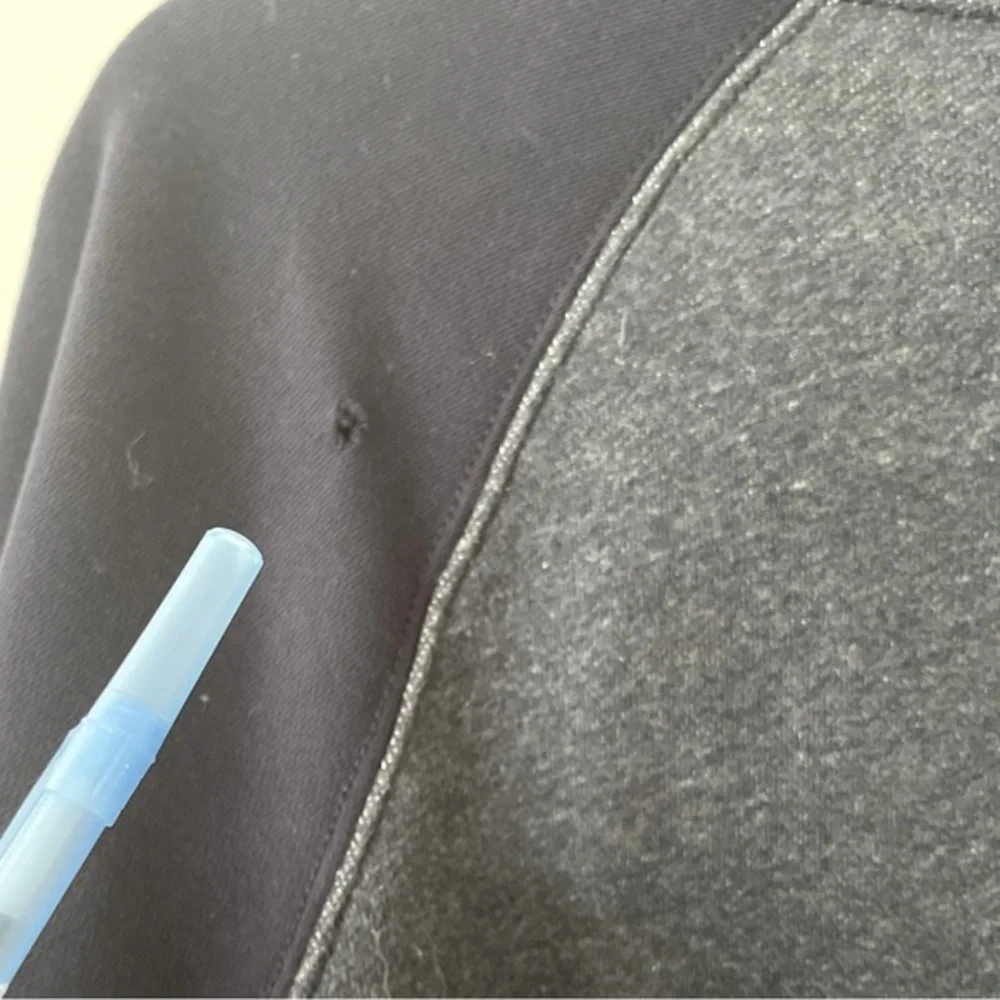 J. Crew Vintage‎ Fleece Full Zip Sweatshirt Navy Blue L